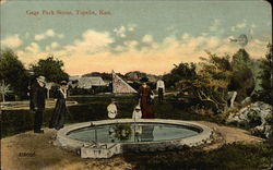 Gage Park Scene Postcard