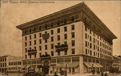 Fresno Hotel Postcard