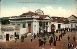 Entrance to Sutro Baths San Francisco, CA Postcard Postcard