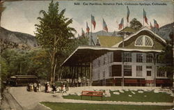 Car Pavilion, Stratton Park Postcard