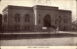 Public Library Postcard