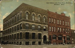 Odd Fellows and Free Press Building Postcard