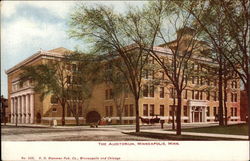 The Auditorium Minneapolis, MN Postcard Postcard