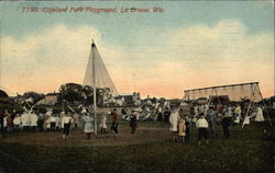 Copeland Park Playground La Crosse, WI Postcard Postcard