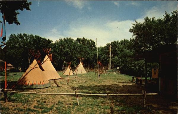 Red Cloud's Sioux Indian Village Nebraska