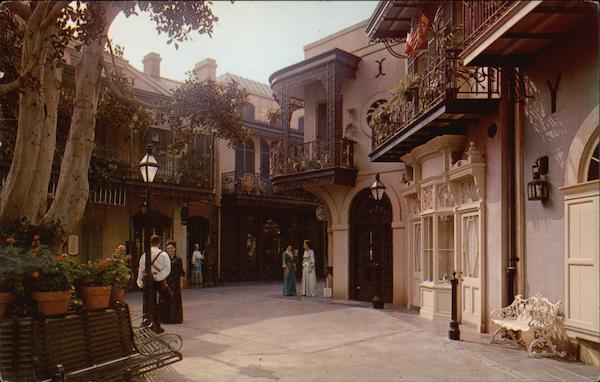 New Orleans Street in Disneyland California