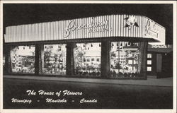 Broadway Florists Winnipeg, MB Canada Manitoba Postcard Postcard