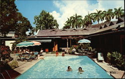 Fort Young Hotel Swimming Pool Roseau, Dominica Caribbean Islands Postcard Postcard