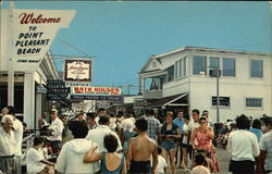 The Boardwalk at Jenkinson's Point Pleasant Beach, NJ Postcard Postcard