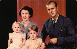 The Royal Family Postcard