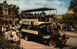 Disneyland Omnibus Postcard