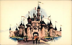 Sleeping Beauty's Castle - Disneyland Postcard