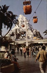 Matterhorn Mountain at Disneyland Postcard