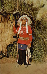 Chief Red Feather Postcard