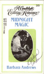 A Candlelight Ecstacy Romance "Midnight Magic" by Barbara Andrews Modern (1970's to Present) Postcard Postcard