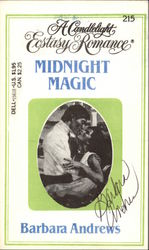 A Candlelight Ecstacy Romance "Midnight Magic" by Barbara Andrews Modern (1970's to Present) Postcard Postcard