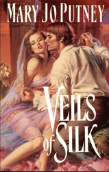 Mary Jo Putney "Veils of Silk" Postcard