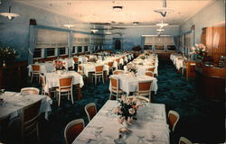 The Ridgewood Hotel Dining Room Postcard