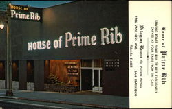 House of Prime Rib San Francisco, CA Postcard Postcard