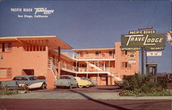 Pacific Beach TraveLodge San Diego, CA Postcard Postcard