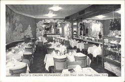 Patsy's Italian Restaurant New York, NY Postcard Postcard