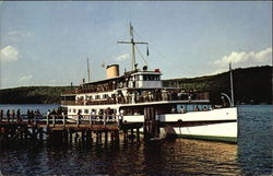 M.V. Mount Washington Postcard