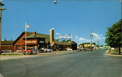 Huron Street Mackinaw City, MI Postcard Postcard