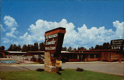 Arkansas Traveler Hotel Court Postcard