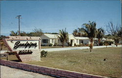 The Sandpiper Motel on U.S. 1 Postcard