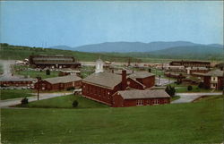 Chapel and View of Stewart AFB Newburgh, NY Postcard Postcard