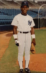 Rickey Henderson, New York Yankees Postcard