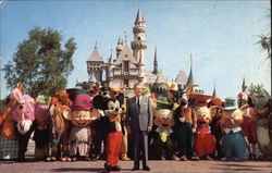 "It All Started with a Mouse" - Disneyland California Postcard Postcard