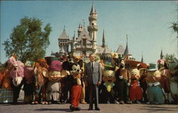 "It All Started with a Mouse" - Disneyland California Postcard Postcard