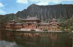 Byodo-In Temple Windward Oahu, HI Postcard Postcard