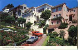 Lombard Street Postcard