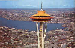 Seattle's Space Needle Washington Postcard Postcard