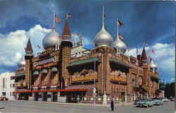 The World's Only Corn Palace Postcard