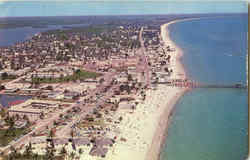 World's Safest Beach Fort Myers, FL Postcard Postcard