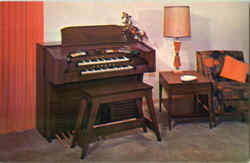 Gulbransen Theatre Organ Postcard