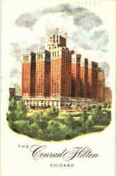 The Conrad Milton Chicago, IL Postcard Postcard