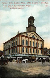 Faneuil Hall, The Cradle of Liberty Postcard