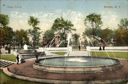 Gates Circle Postcard