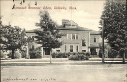 Hunnewell Grammar School Postcard