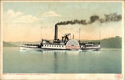 Steamer "Mt. Washington" Postcard