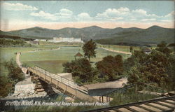 Presidential Range from the Mount Pleasant Bretton Woods, NH Postcard Postcard