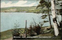 Mascoma Lake Looking Towards East Lebanon Postcard