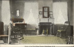 Parlor of the Fitzwilliam Tavern New Hampshire Postcard Postcard