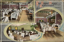 The Home Dairy Restaurant, 1629 Welton Street Postcard