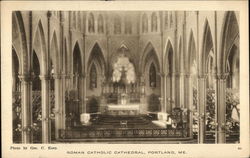 Roman Catholic Cathedral Postcard