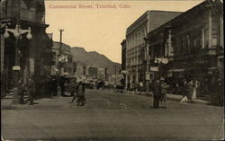 Commercial Street Trinidad, CO Postcard Postcard